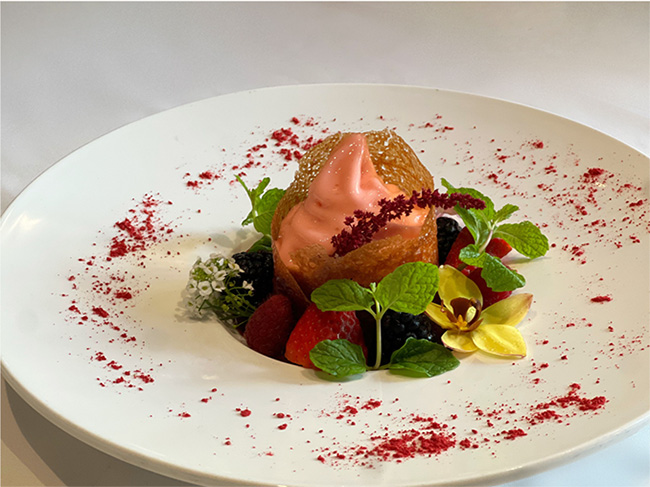 タオルミーナ シチリアン キュイジーヌ - バレンタイン期間限定デザート